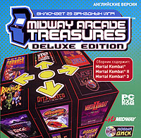 Midway Arcade Treasures Deluxe Edition (DVD) DVD-ROM, 2006 г Издатель: Новый Диск; Разработчик: Midway Home Entertainment Inc пластиковый Jewel case Что делать, если программа не запускается? инфо 11993g.