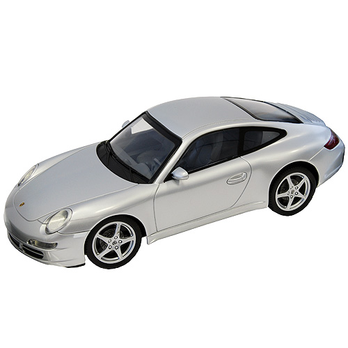 Porsche 911 Радиоуправляемая модель Радиоуправляемая модель , Пластик Возраст: от 5 лет; Масштаб 1/16; Элементов: 4 Silverlit; Германия 2008 г ; Артикул: 82047; Упаковка: Коробка инфо 12777g.